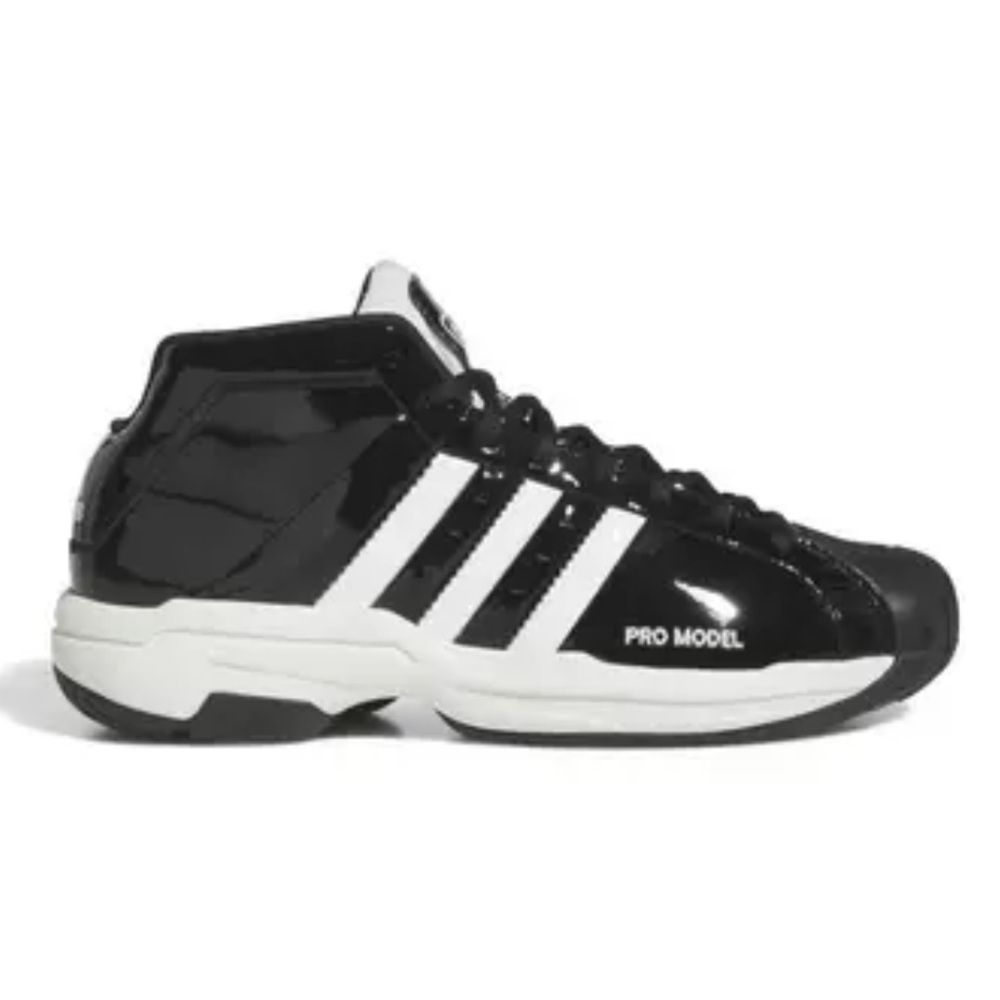 Adidas Men's Pro Model 2G Mid Top Black/White Basketball Sneakers Size Men’s 11